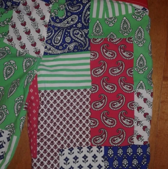 Preppy Canterbury of New Zealand 1904 Mens Cotton Shorts Patchwork Plaid XL NWT - Picture 4 of 7